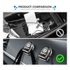 2pcs Car Air Vent Hook Paste USB Cable Headphone Storage Hooks For BMW M 1 3 4 5 6 7 Series M3 M6 F01 F02E34 E36 E70 F10 X6 X1 VFHJQ1