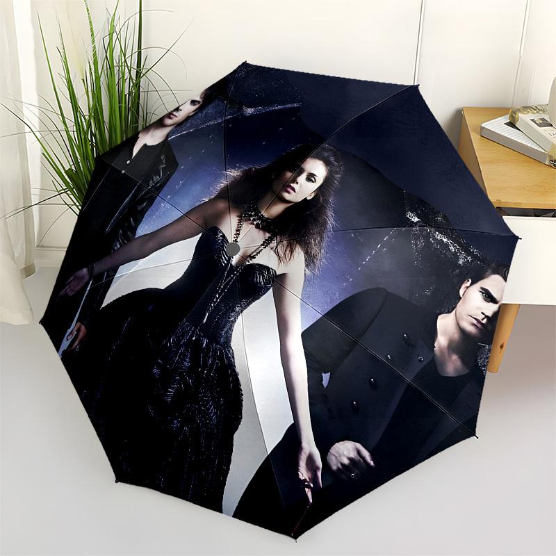 

Vampire, Gothic Automatic Opening and Closing, 8 rib Structure Portable Umbrella, Suitable for Men and Women in All Seasons Perfect Gift fo