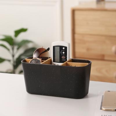 Box Capacity Multi-compartment Toothbrush Holder Large Desktop Storage Sundries Case Makeup Container Bathroom Accessories