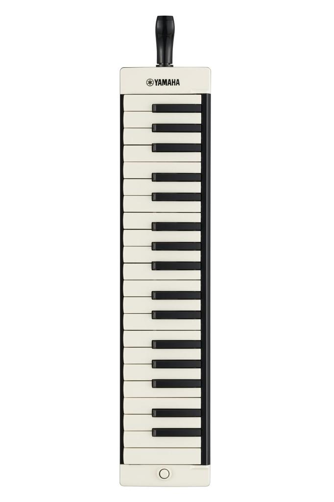 Yamaha Adult Pianica, 37 Keys, Black, P-37EBK2, Includes Performance Pipes (Long and Short), Shoulder Strap, and Soft Case