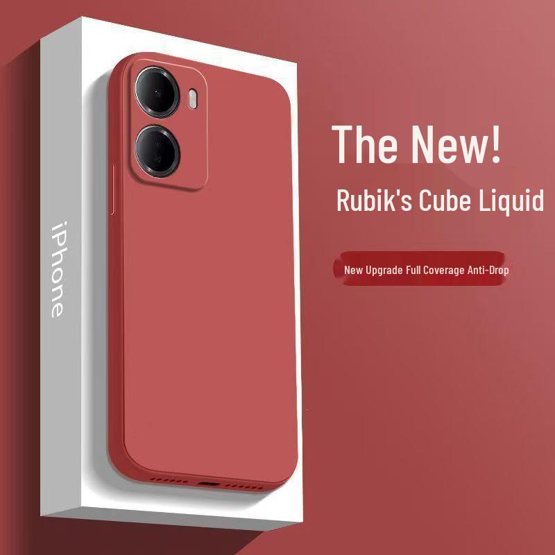 Redmi R70m Phone Case: Solid Color, Liquid Full Coverage, Anti-drop, Silicone Soft Case