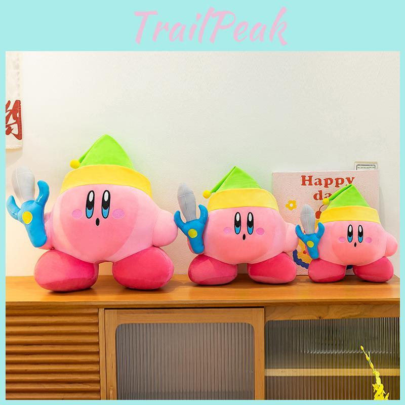 Plush Kirby Sword Character Toy With Soft Crystal Velvet For Kids And Collectors