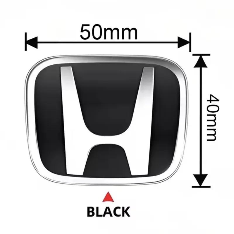 cwcr1 Car Steering Wheel Emblem H-Sticker For For Honda Civic Fit Jazz Accord CRV HRV City Odyssey Passport Pilot Vezel