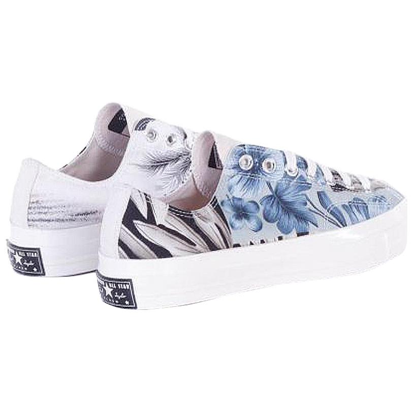 Converse 1970s All Star Casual Comfort Low-top Canvas Shoes for Men and Women in White and Blue