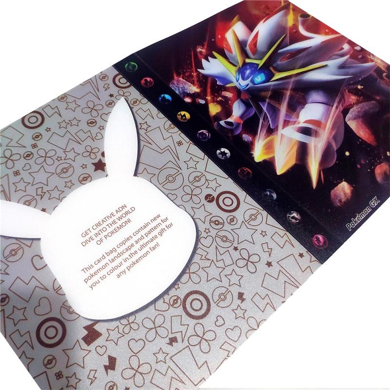 Pet Genie Pokémon Sammelkartenalbum mit 240 Hüllen und lebhaftem Einband als Geschenk zum Kindertag