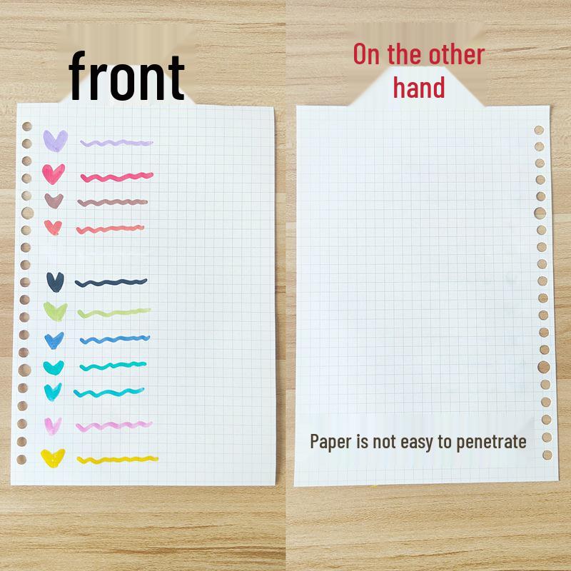 Haltungsverbessernde Acryl-Markerstifte - 24 Farben für Kunst von Schülern und Kindern, DIY-Notizbücher und zum Ausmalen