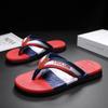 Men Flip Flops Beach Sandals Summer Slippers Non-slip Casual Flat Shoes Slippers Indoor House Shoes for Men Outdoor Slides