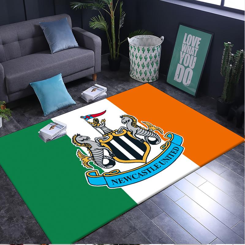 1PC rug Newcastle United Crest Carpet, Chair Rug,Area Rug for Office Bedroom living rooms bedroom, Doormat decor Christmas fan gifts