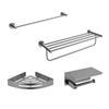 Hegii HMP860K04-SN Bathroom Hardware Set
