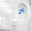 Glow In The Dark Dolphin Toilet Stickers, Waterproof PVC Bathroom Wall Decals, Self-Adhesive Kids Toilet Seat Decor, Removable Luminous Bathroom