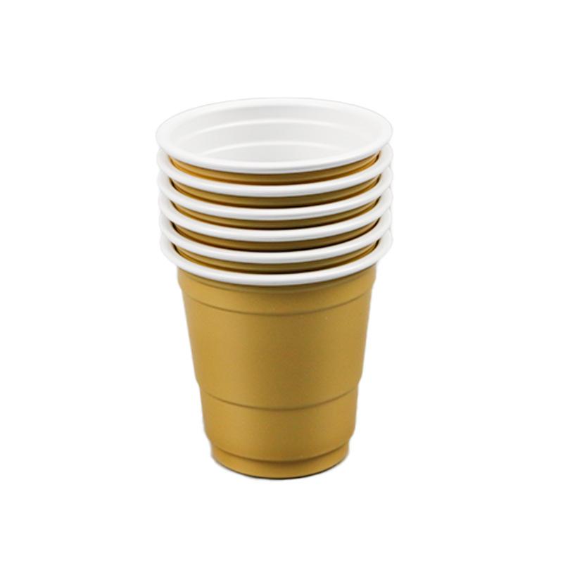 200Pack 2OZ Mini Party Cups Plastic Shot Glasses Red Disposable Cups for Christmas Birthday Wedding Holiday Celebrating Party