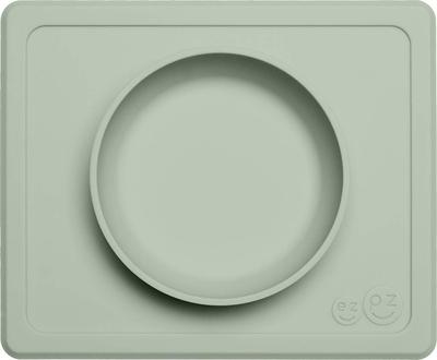 Edute Edute Gift Ezpz Mini Bowl Mint Color Squeezes Perfectly and Tip Over Silicone Baby Tableware (Easy Peezy) Doesn't