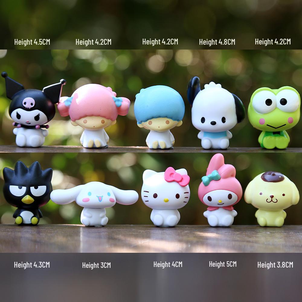 KT Series Blind Box: Cute Gemini Figures for Desktop or Car Decoration