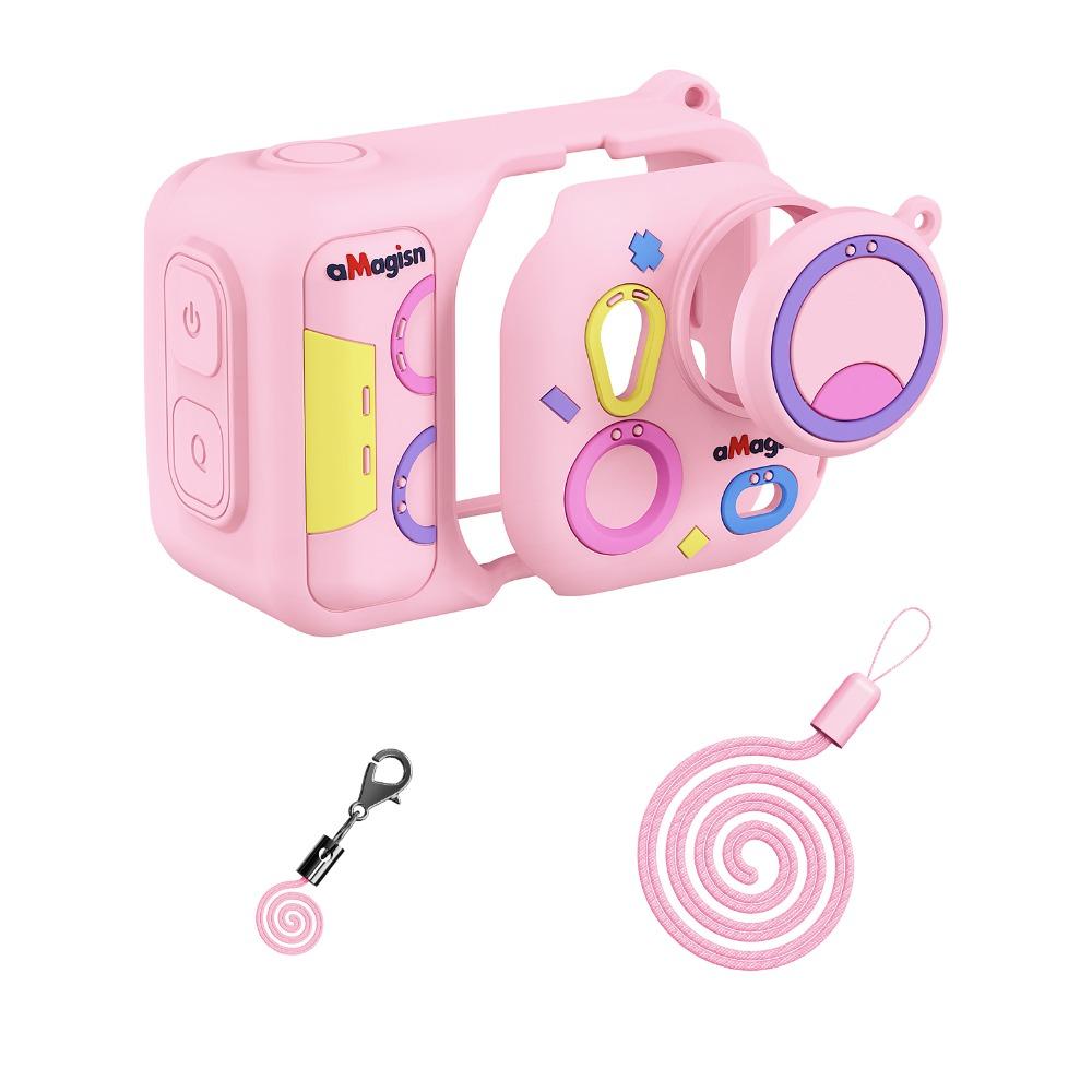 Coloful Protective Case Silicone Lens Cap for Insta360 Go Ultra Action Camera Accessories