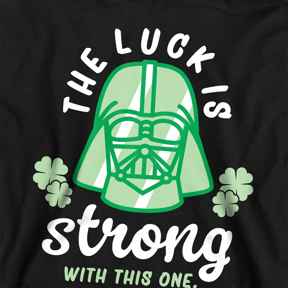 Disney Star Wars Childrens/Kids Darth Vader St Patricks Day Hoodie