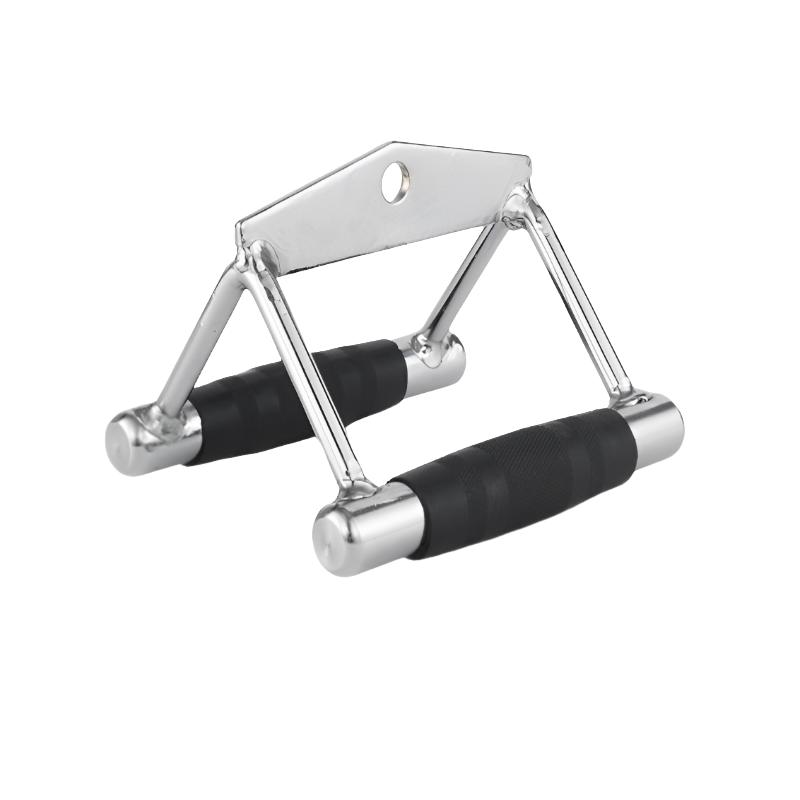 Double Head Pull Rope Gym Equipment for Biceps Triceps Training with Gantry Frame and Lower Press Handle for Muscle Building