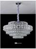 2025 Romantic Crystal Petal Chandelier - Cream Style, Warm Luxury for Living Room/Bedroom