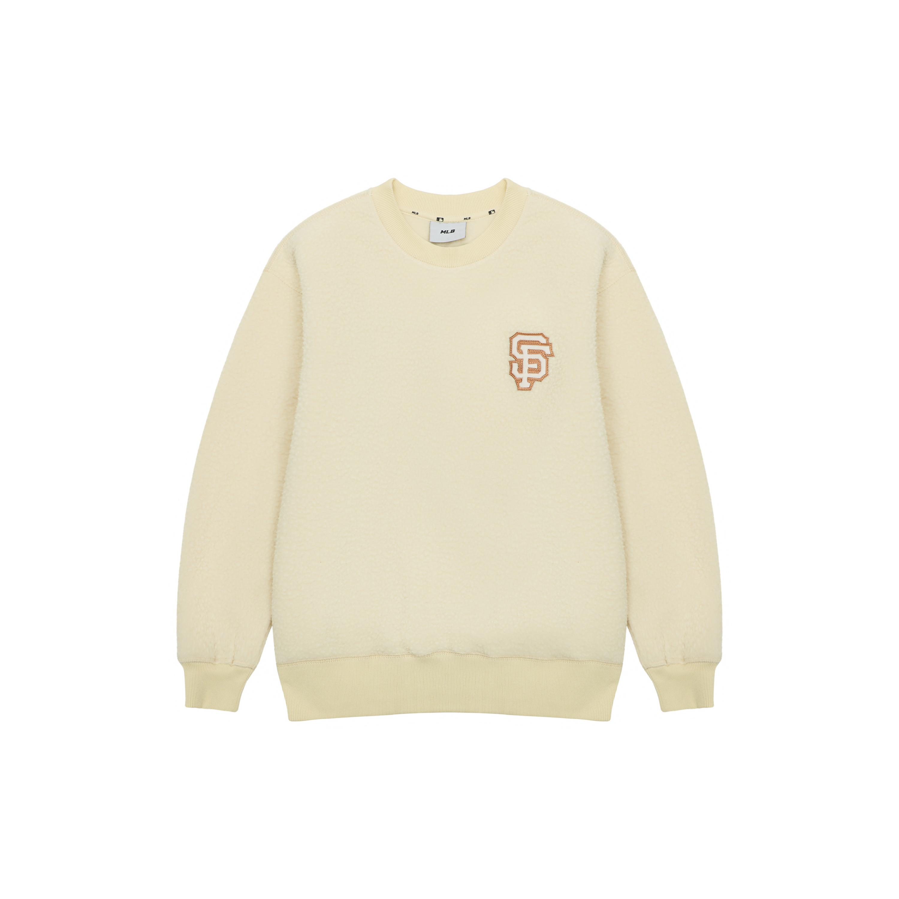 MLB Sweatshirt Unisex Light Yellow 3AMTB0726-14YEL L