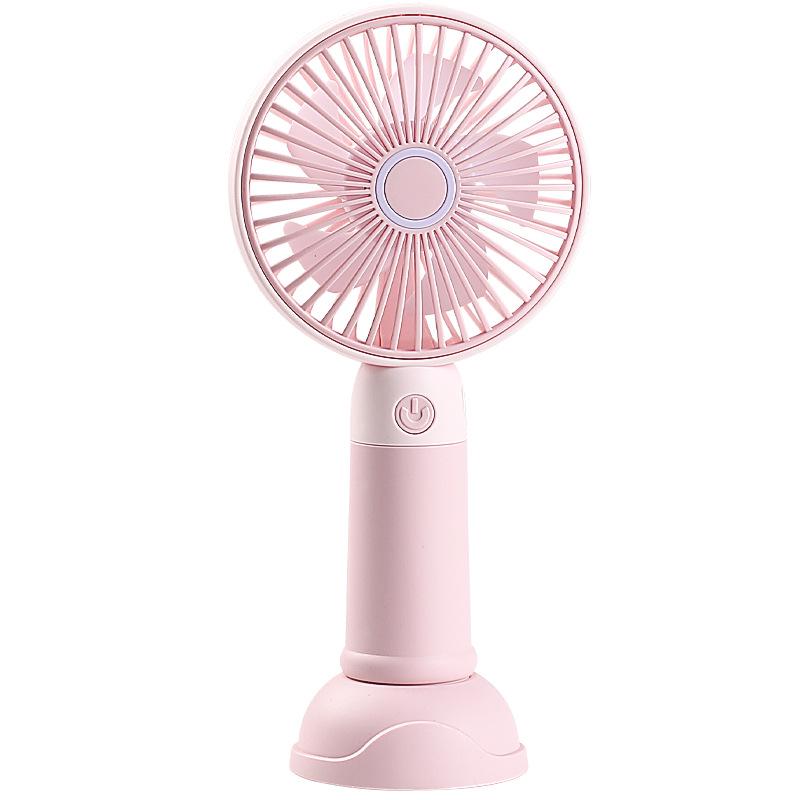 Portable Mini USB Rechargeable Fan - High-Power, Fresh Design for Desktop & Handheld Use