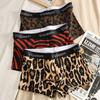 Leopard Print Underwear Men Loose Boxer Cotton Man Penis Breathable Mens Boxers Caual Briefs