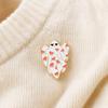 Halloween Spook Emaille Broche, Leuke Spook Broche Pin, Cartoon Spook Broche Pin, Grappige Kleine Spook Broche, Trendy Accessoires voor Tas Jas Rugzak