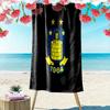 Brøndby IF POSTER Druck Strandtuch, Großes Weiches Schnelltrocknendes Handtuch für Strand Camping Schwimmen