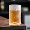 Transparente Glastasse Kreative Reliefkatze Kung Fu Teetasse Nachmittagstee Milchtasse Safttassen Colatassen Home Getränketassen