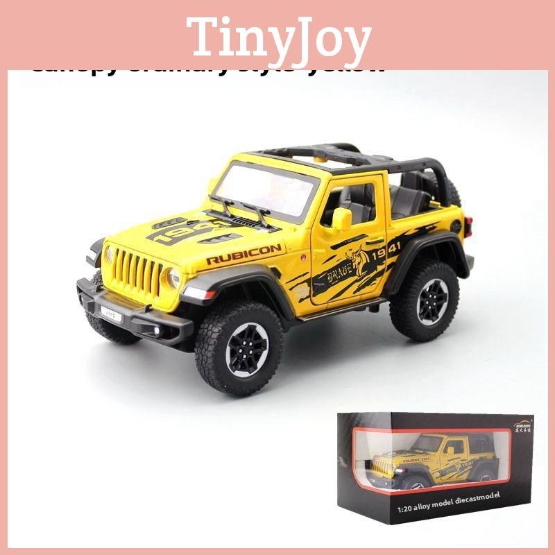 Wrangler Robin Simulation Hood Rubicon Convertible Off Road Car Toy Model