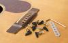 Big Rock Engineering Acoustic Guitar Power Pin and Plate (Black)