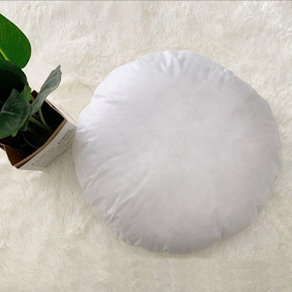 Soft Cushion Insert Core Round Cushion Interior Core Multiple Sizes Round Pillow Core  Home