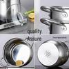 Utor 28cm 304 Stainless Steel Soup Pot with Steamer
