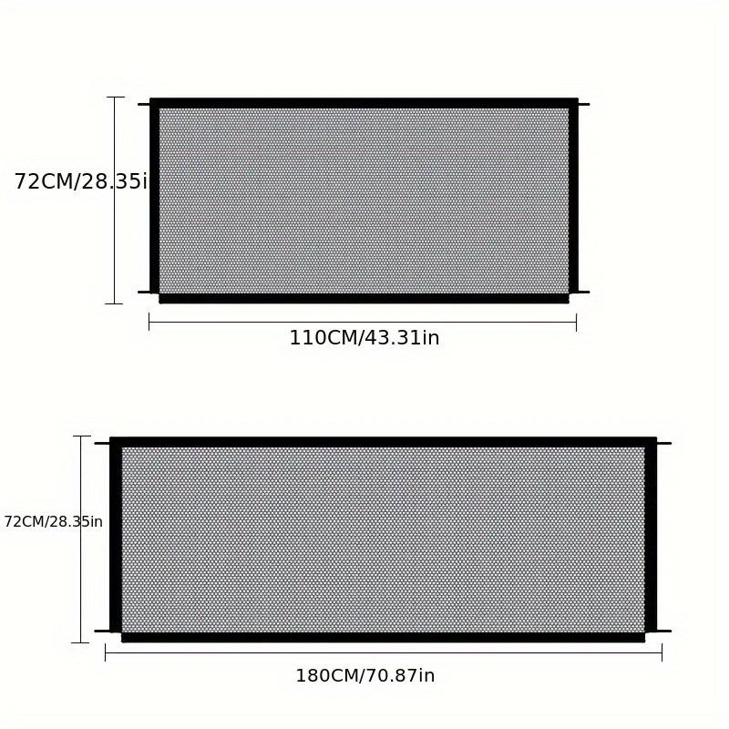 

Ворота для домашних собак, гениальный сетчатый забор для собак, безопасный для помещений и улицы, ворота для домашних собак, защитное ограждение, товары для домашних животных, прямые поставки 2024 г.