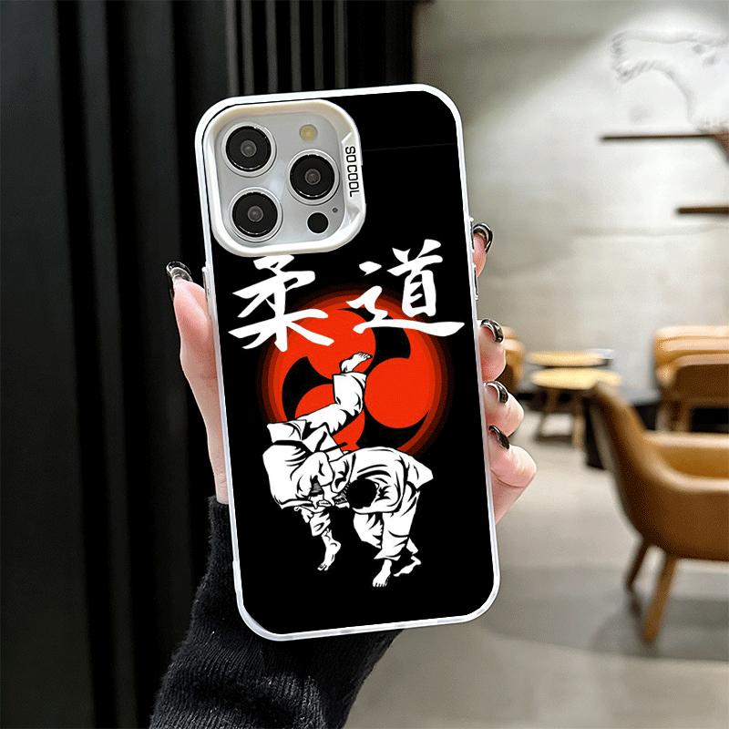 Judo Jiu Jitsu BJJ Brazilian Soft Phone Case for iPhone 15 16 17 Pro Max 17Air 16E 14 Plus 13 12 Mini Shockproof Cover Back Shel