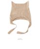 100% Pure Cashmere Baby Cat Ear Knit Hat for 1-2 Years – Cozy Autumn/Winter Ear Protection
