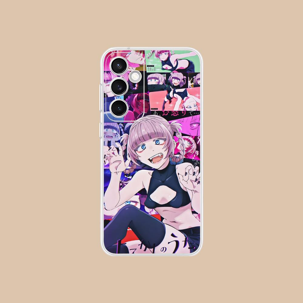 Call Night Nazuna Clear Mobile Phone Case for Samsung Galaxy S25 S24 S23 S22 S21Plus FE Ultra Colorful Cover