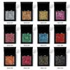 1 Box Solid Glitter Nail Gel Polish UV Gel Nagellack Nail Art Dekoration Nagelzubehör