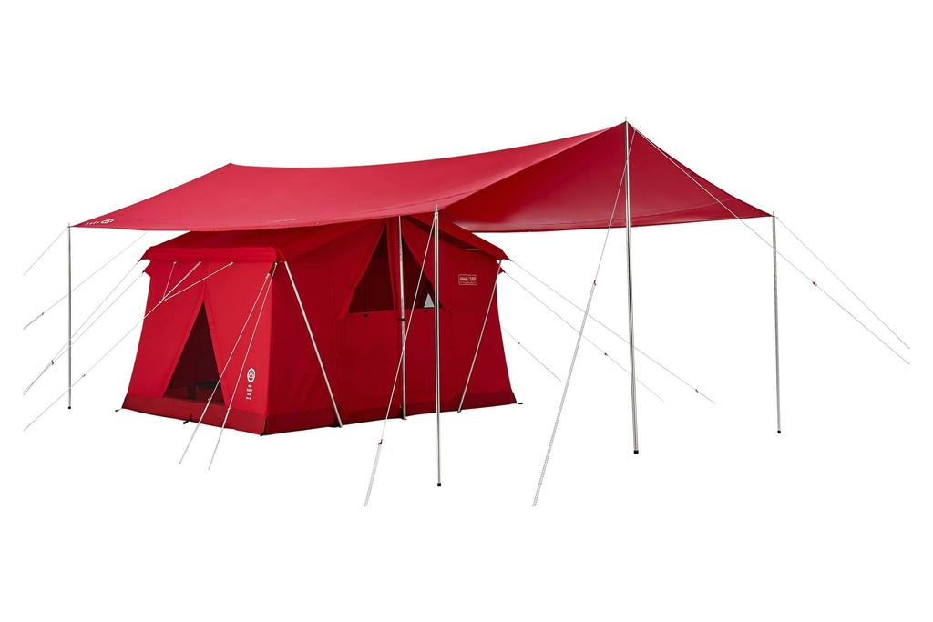 Coleman Tent 120th Anniversary Tent Tarp Set Red &