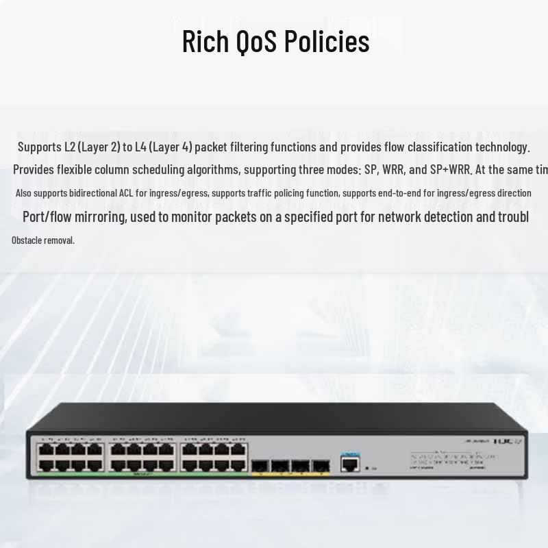 H3C US528S-XE 28-Port Smart Managed Layer 3 Ethernet Switch