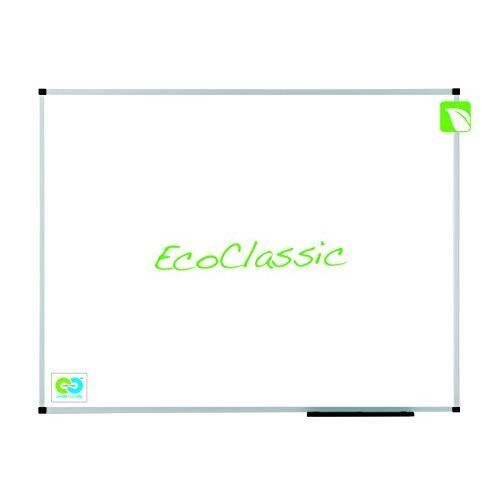 Nobo 1905234 Prestige Eco Tableau Blanc Magnétique Emaillé-Effaçable à Sec 600 x 450 mm Cadre en Aluminium Marqueur Ai 190523
