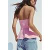 Summer New Product Women's Clothes French Strapless Design Straight Collar Sweet Bowknot Decoration Tube Top Tops 4661053