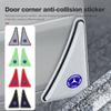 D62pcs Car Door Corner Cover Bumper Collision Anti-scratch Protector For Mercedes Benz C180 C300 W124 W176 W177 C200 C260 GLC CLE