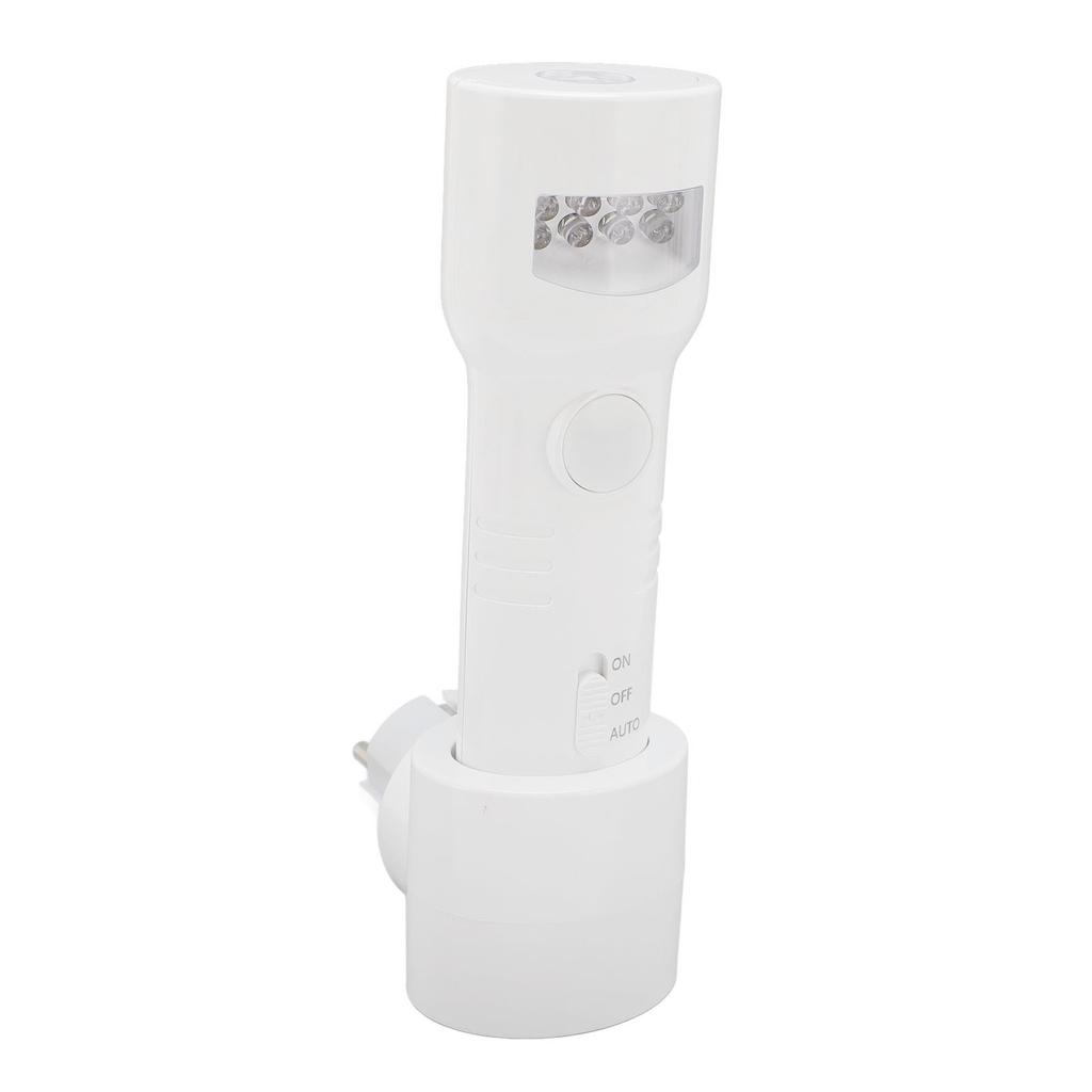 Plug in Night Light Auto Dim Dusk to Dawn Sensor Flashlight Emergency Lighting Mode LED 4000K RGB