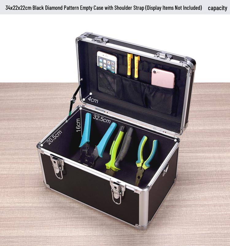 Large Multi-functional Aluminum Alloy Tool Case for Aircraft & Vehicle Maintenance