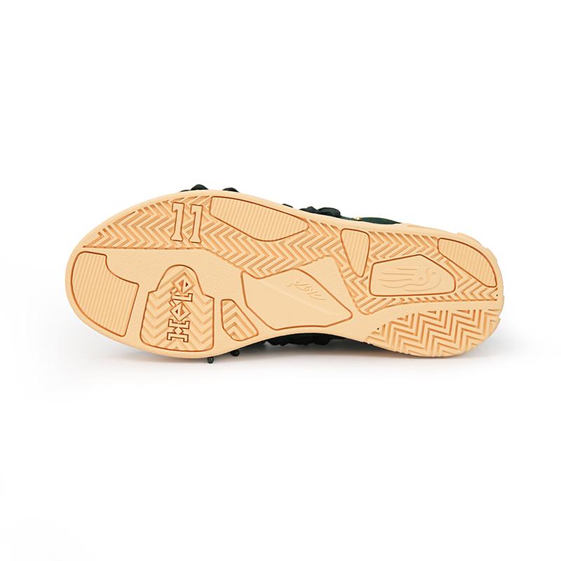 Anta Hélà Style Original Edition Fashion Trend Shock Absorption Wear Resistant Low Top Sneakers Men Sneakers Moss-Green 112611804S-1