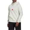 Adidas Sweatshirts Women's White Hooded Moderate Regular HM2852