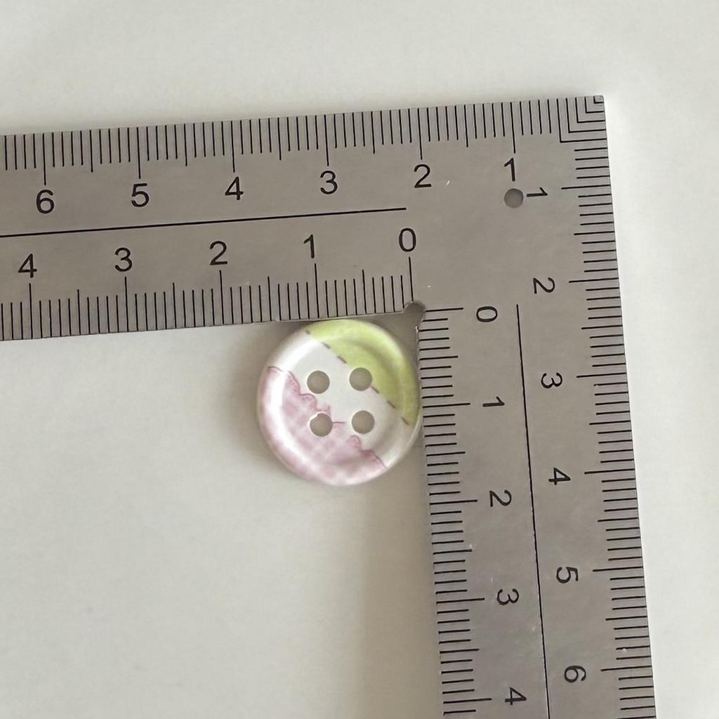10Pcs 18mm Cute Sweetheart Cartoon Button Kids Clothing DIY Sewing Supplies Decor Accessories for Hair Clips DIY for Crocs Shoes