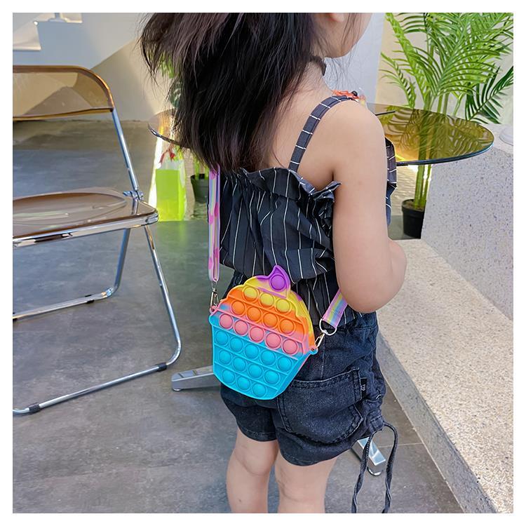 Buy Pop Fidget Toys Backpack For Girls Kids Children Pops Fidgets Purse ...
