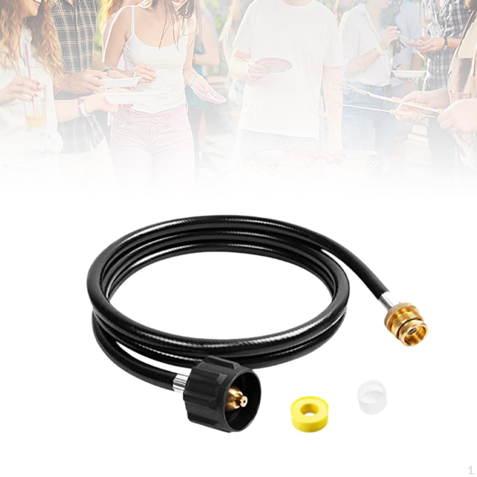 

Адаптерний шланг для пропану замінює аксесуар для приготування їжі в газовій печі для кемпінгу