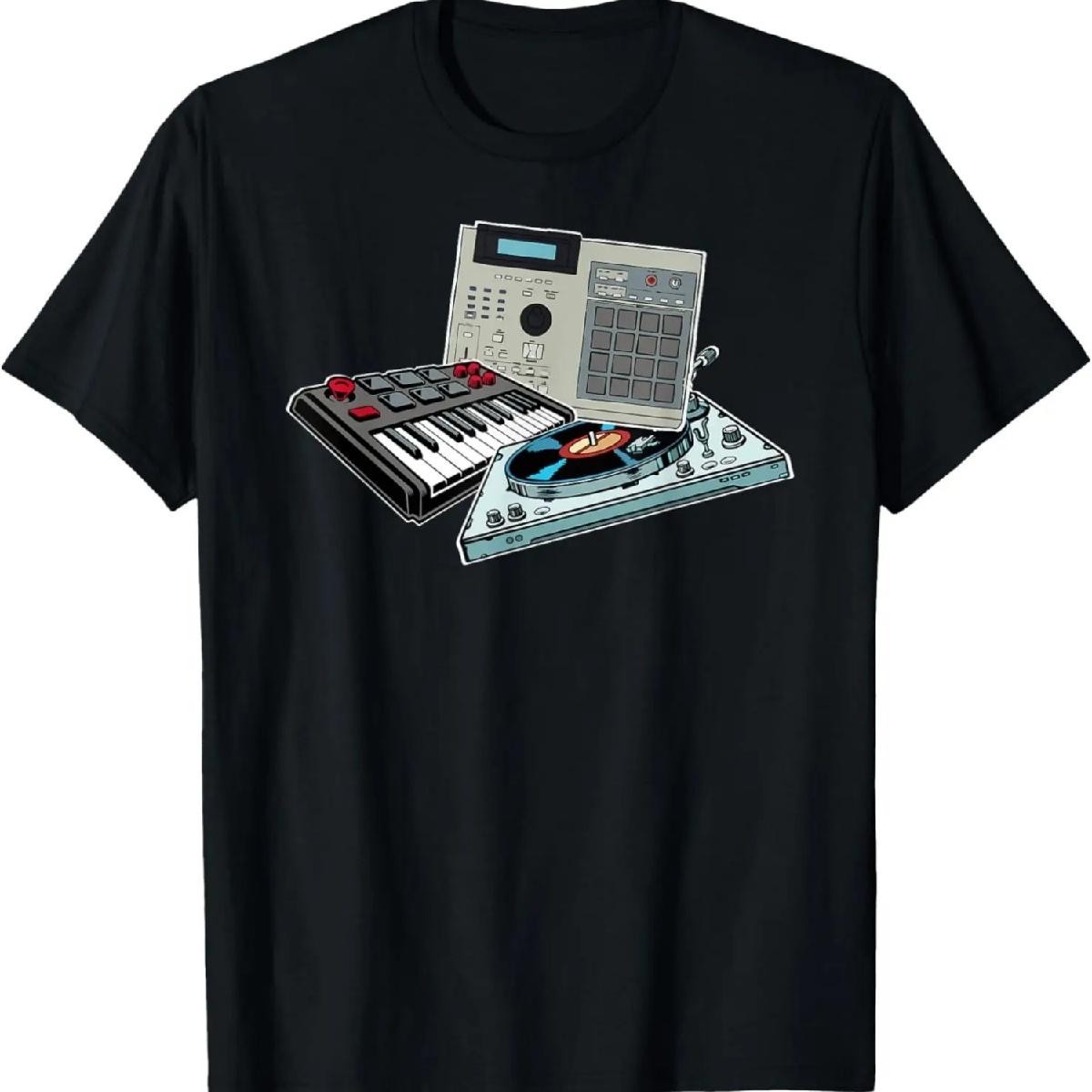

Drum Machine & MIDI Keybord Hip Hop Boom Bap Producer T-Shirt XXXXXL різнокольоровий