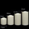 Cylindrical Flickering LED Candle Light Flameless forGarden Yard / Christmas Lamp Decoration
